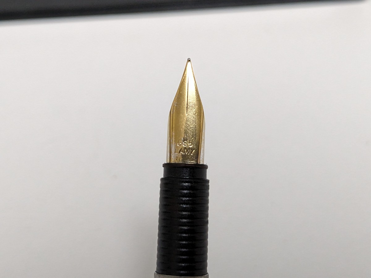 ラミー LAMY cp1 ステンレスヘアライン 廃盤 万年筆 W.Germany(ラミー