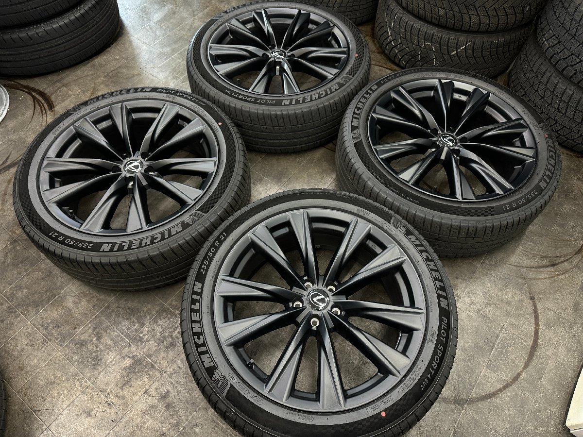 新車外し】新型 LEXUS レクサス RX500h Fスポーツ 純正 235/50R21 