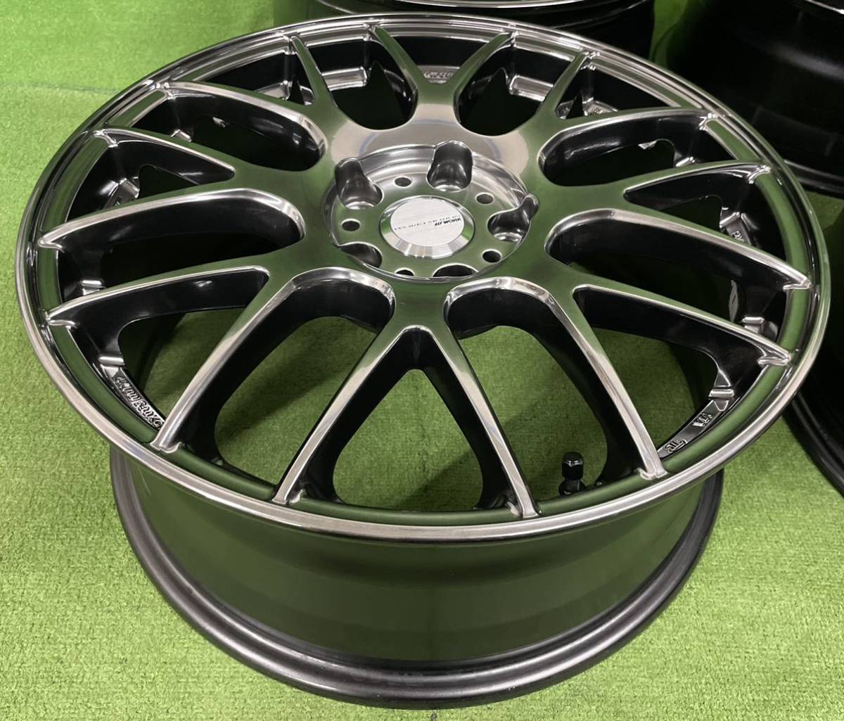 ワークエモーション　19インチホイール4本セットpcd114.3 m8rWORK ワークエモーション 19インチホイール4本セットpcd114.3 m8rWORK