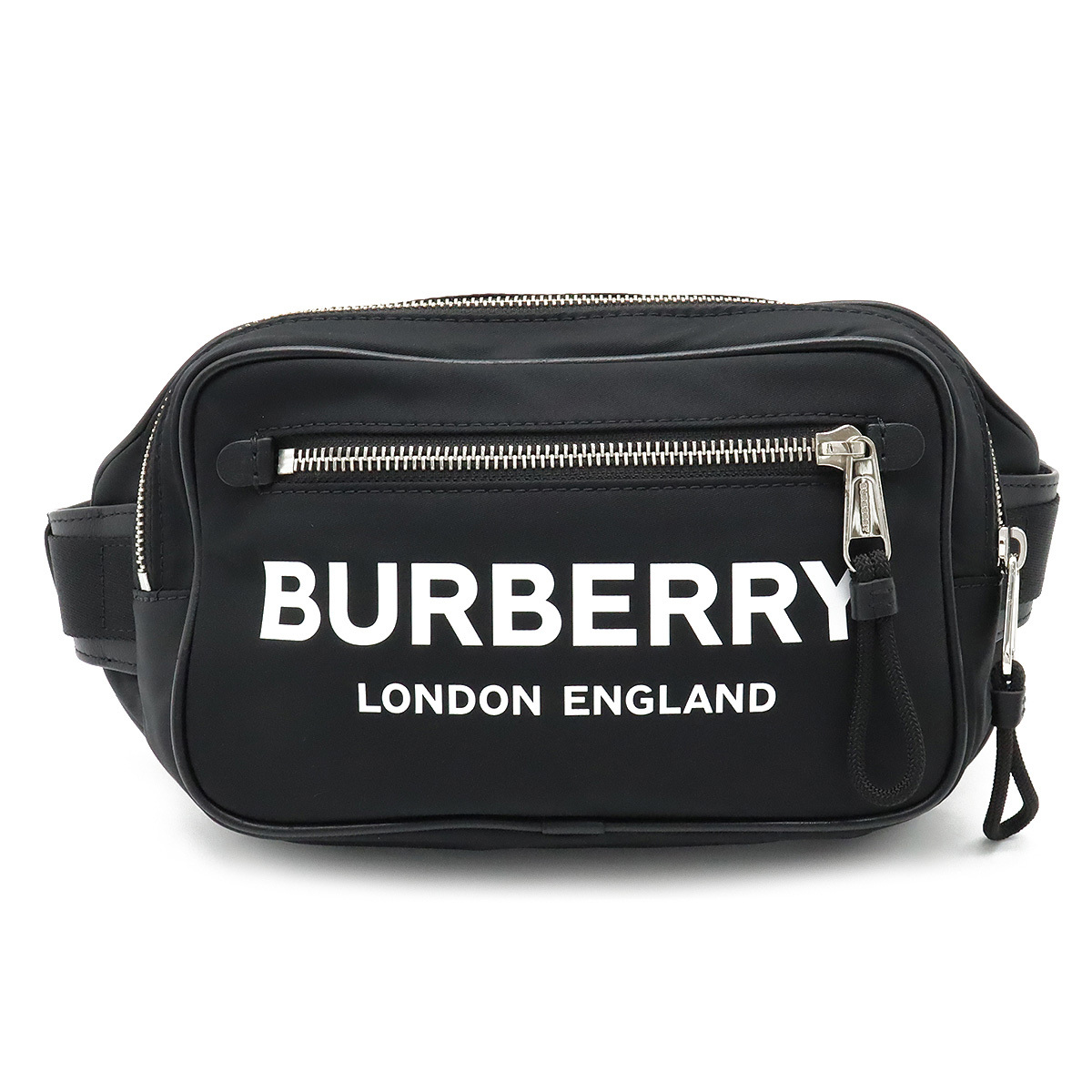 BURBERRY バーバリーロゴプリントナイロン ボディバッグ ウエストポーチ BURBERRY バーバリー ロゴプリント ボディバッグ ウエストバッグ