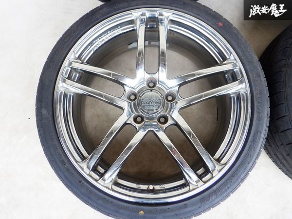 ヨコハマ AVS モデルT5 T5 19インチ 8.5J +52 +45 5穴 PCD114.3 225 
