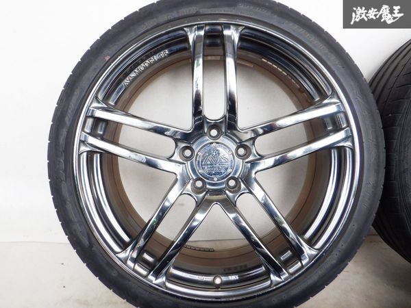 ヨコハマ AVS モデルT5 T5 19インチ 8.5J +52 +45 5穴 PCD114.3 225 