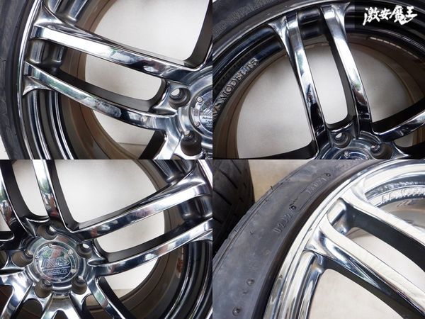 ヨコハマ AVS モデルT5 T5 19インチ 8.5J +52 +45 5穴 PCD114.3 225 