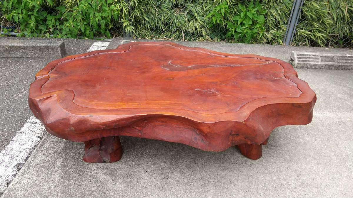 ラバーウッド無垢材 天然木 座卓 ローテーブル ナチュラル 120㎝ 4本脚