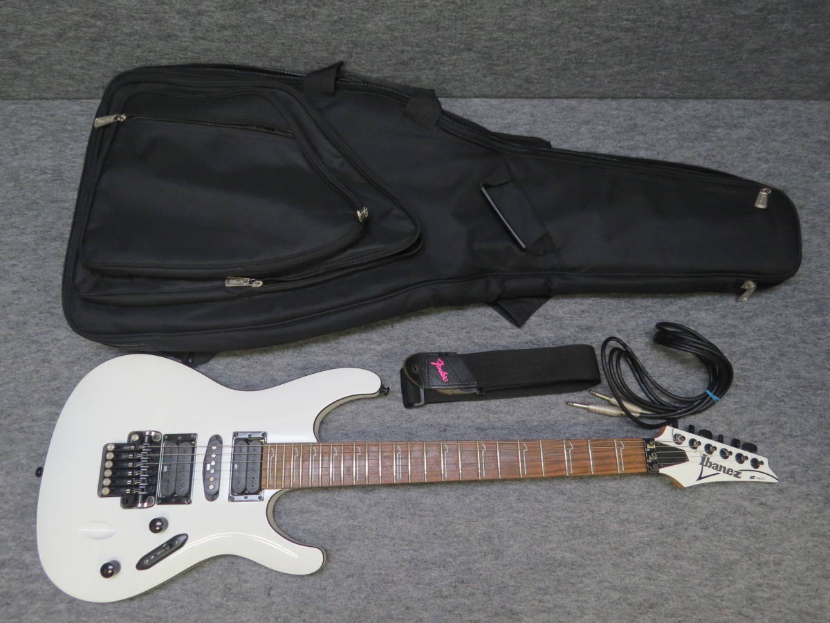◇Ibanez アイバニーズ Sシリーズ S570B エレキギター ホワイト ソフト 