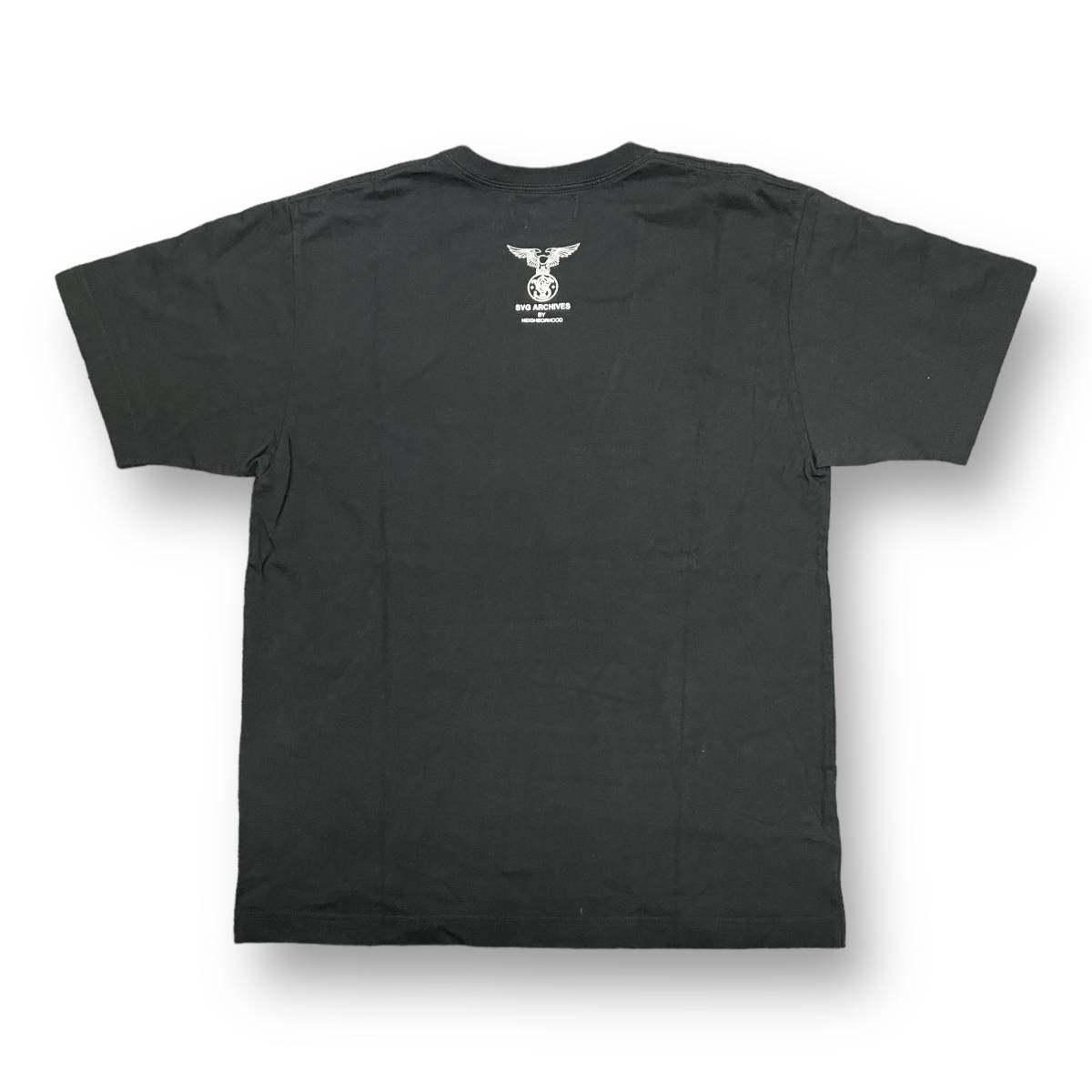 美品○ SVG BY NEIGHBORHOOD JURASSIC PAINT TEE ジュラシックペイント 