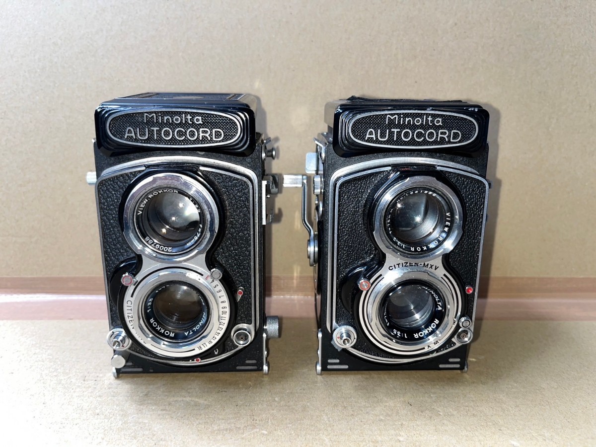 75mm Minolta Autocord TLR Rokkor Camera Film AUTOCORD with f⁄3.5 