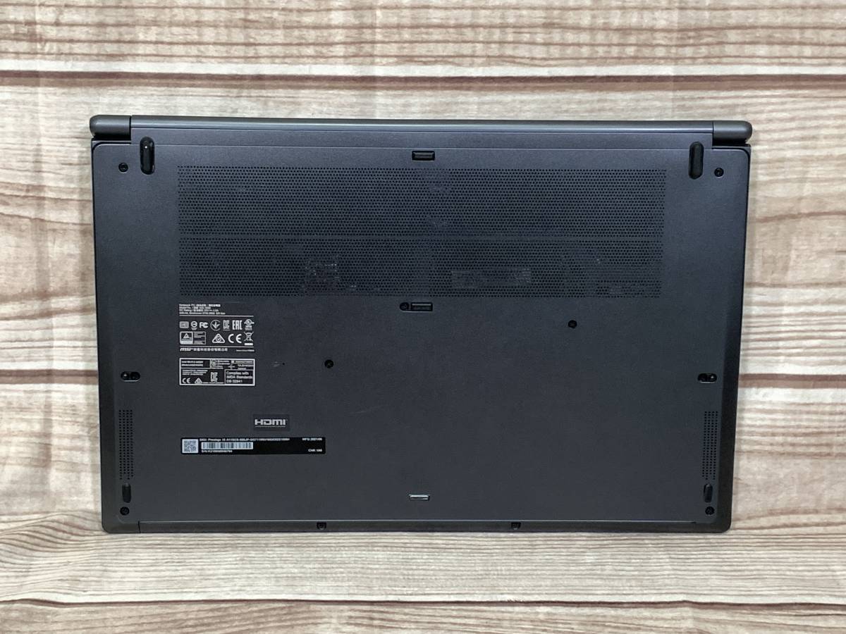 ○msi 快速M.2 512GB/Windows11/i7-1185G7/16GB/GTX1650Ti 4GB
