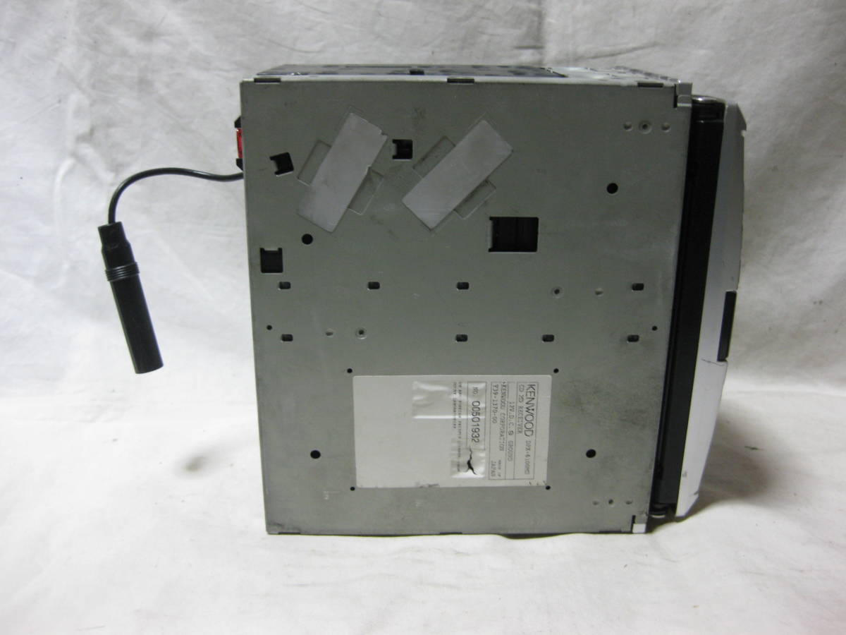 K-1744 KENWOOD ケンウッド DPX-6100MD 2Dサイズ CD&MDデッキ 故障品
