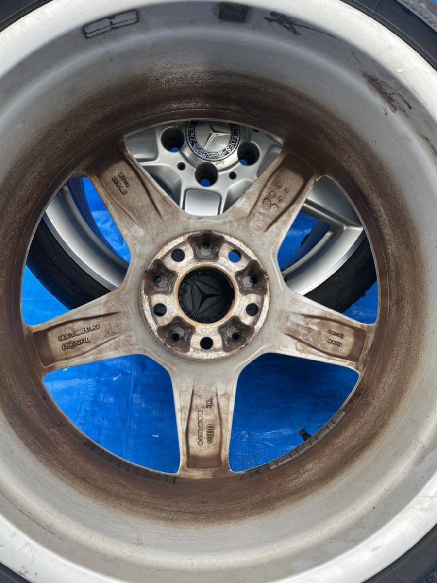 メルセデスベンツ AMG 純正19インチ タイヤホイール4本セット メルセデスベンツ AMG 純正19インチ タイヤホイール4本セット