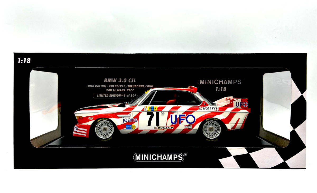 ミニチャンプス 1/18 CLS 3.5 デイトナ24時間 1976優勝 MINICHAMPS 1