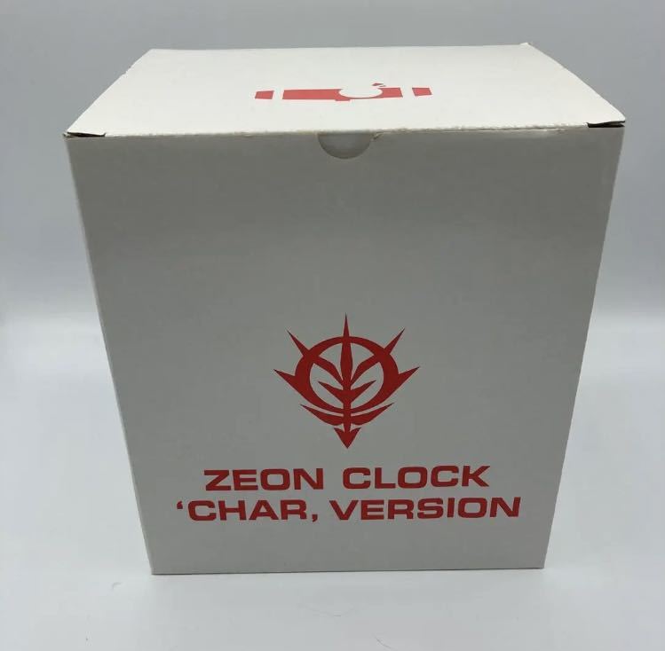 美品】ZEON CLOCK CHAR VERSION シャア 時計 4ZEA12 ジオンクロック