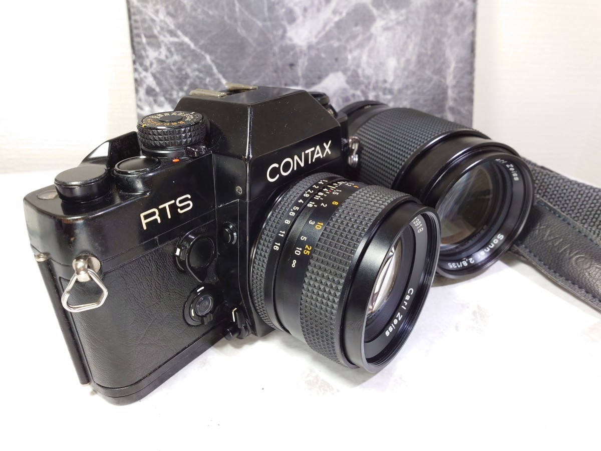 終活】CONTAX RTSⅡ＋Planar50mm f1.4＋Sonnar 135mm f2.8 大口径単