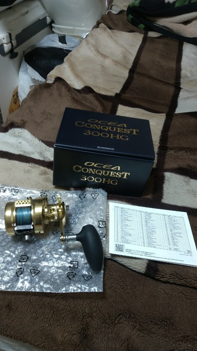 NEW REEL SHIMANO OCEA SHIMANO 22 OCEA CONQUEST 300HG シマノ 22