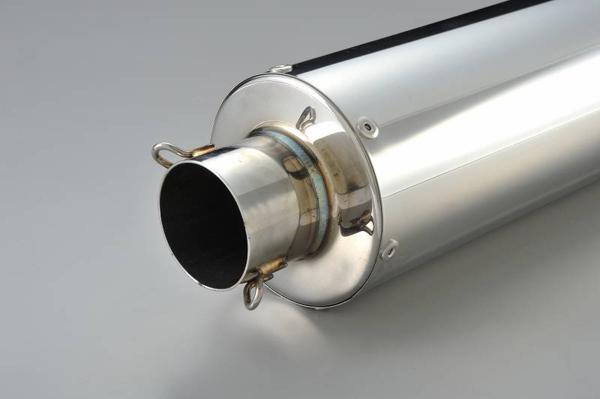 汎用ステンレスサイレンサー　100φ×400㎜　2P　差込50.8φ