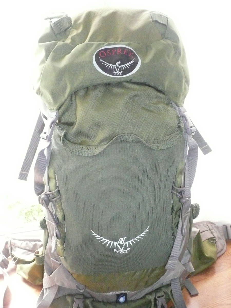 OSPREY オスプレイ kestrel-38 良美 容量38L トレッキングバックパック 