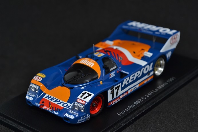 SPARK 1/43 Porsche 962 C 24H Le Mans 1991 スパーク ポルシェ 962C
