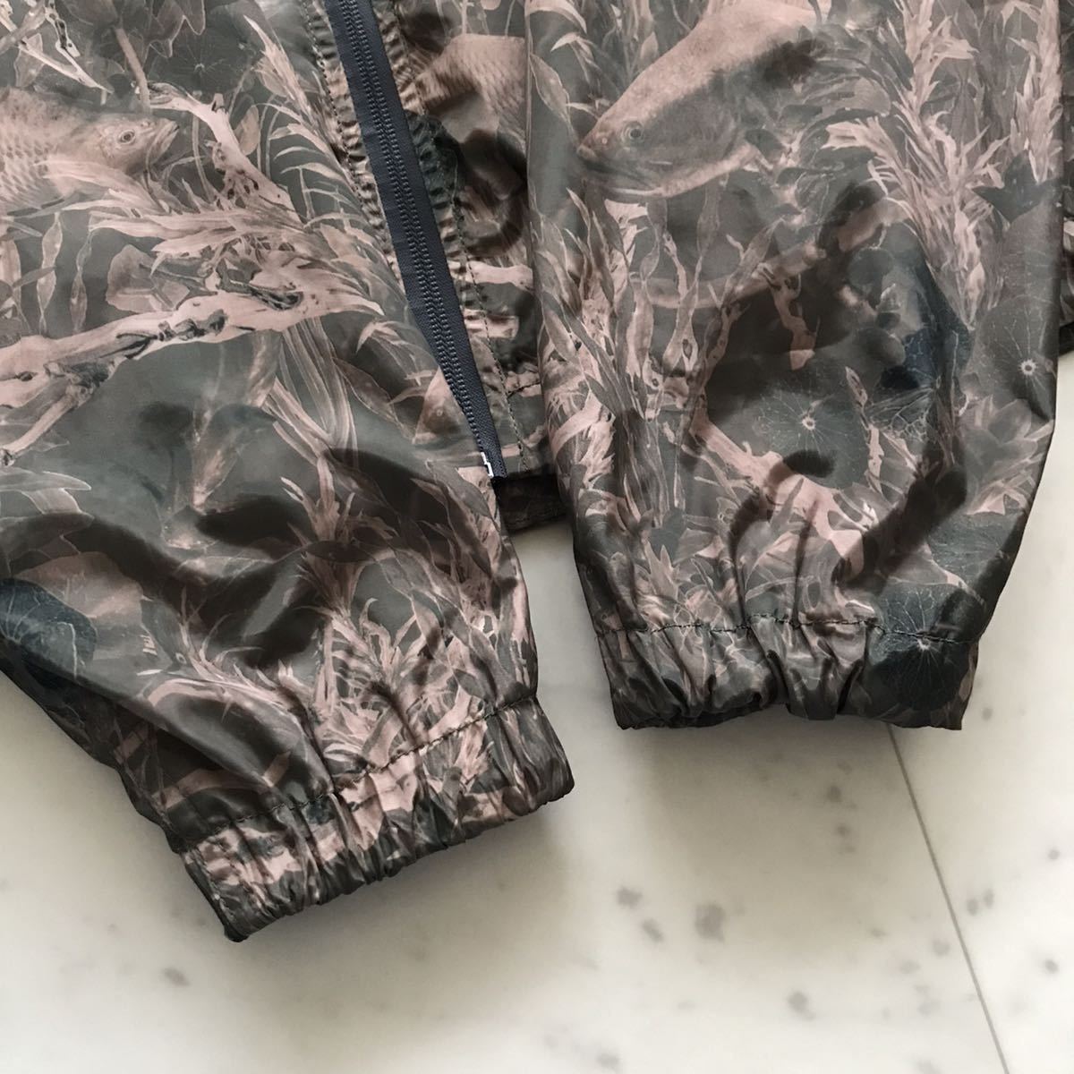 DIESEL / ディーゼル 総柄 マウンテンパーカー ナイロンジャケット S