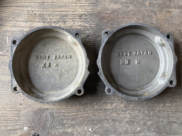 XJ400、XJ400Dビートポイントカバー左右！当時物希少レア旧車BEET
