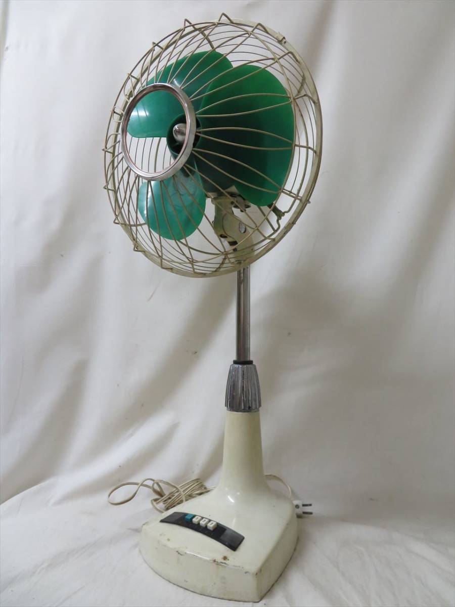 ◇◇HITACHI 日立 扇風機 A.C. DESK FAN 6025-BG 昭和レトロ 動作確認済◇