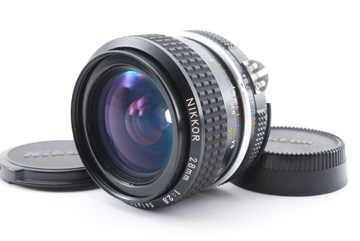 最安値，新作 ☆超極上☆ニコン NIKON Ai NIKKOR 28mm F2.8☆著しい
