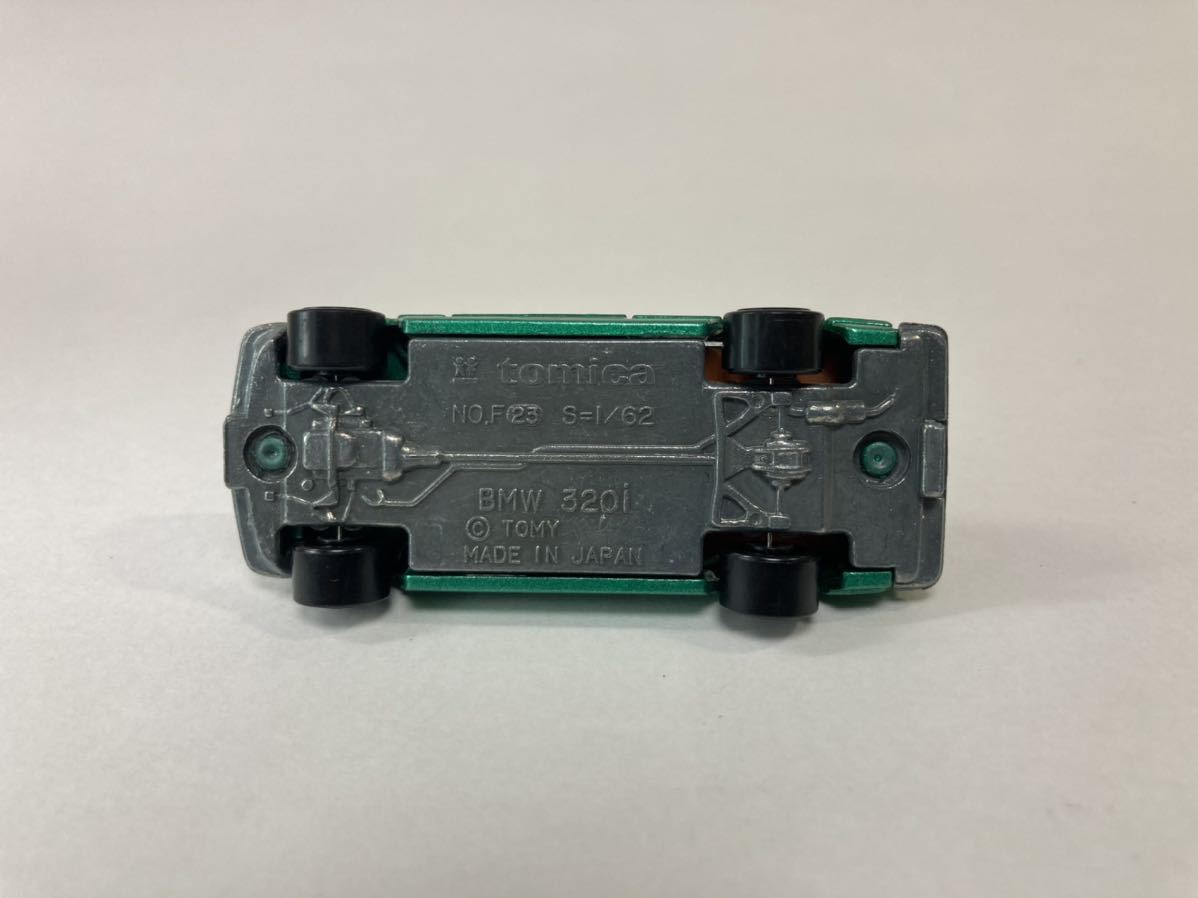 トミカ ミニカー No F23 BMW 320 緑 ワイドホイール 箱付きの入札履歴 