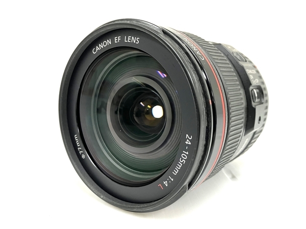 【高級レンズ】 Canon EF24-105mm F4 L IS USM Canon EF LENS 24-105mm 1:4 L IS USM レンズ 中古 O7760412 Canon IS