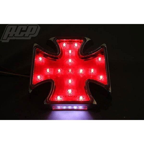 ナチステール 汎用 LED ナチス テールランプ （レッド） 新品 クロス テール | 汎用