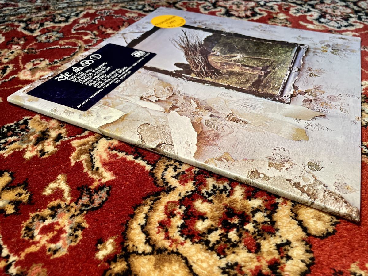 試聴可♪美品】LED ZEPPELIN IV 4 FOUR SYMBOLS USプロモ白ラベル 