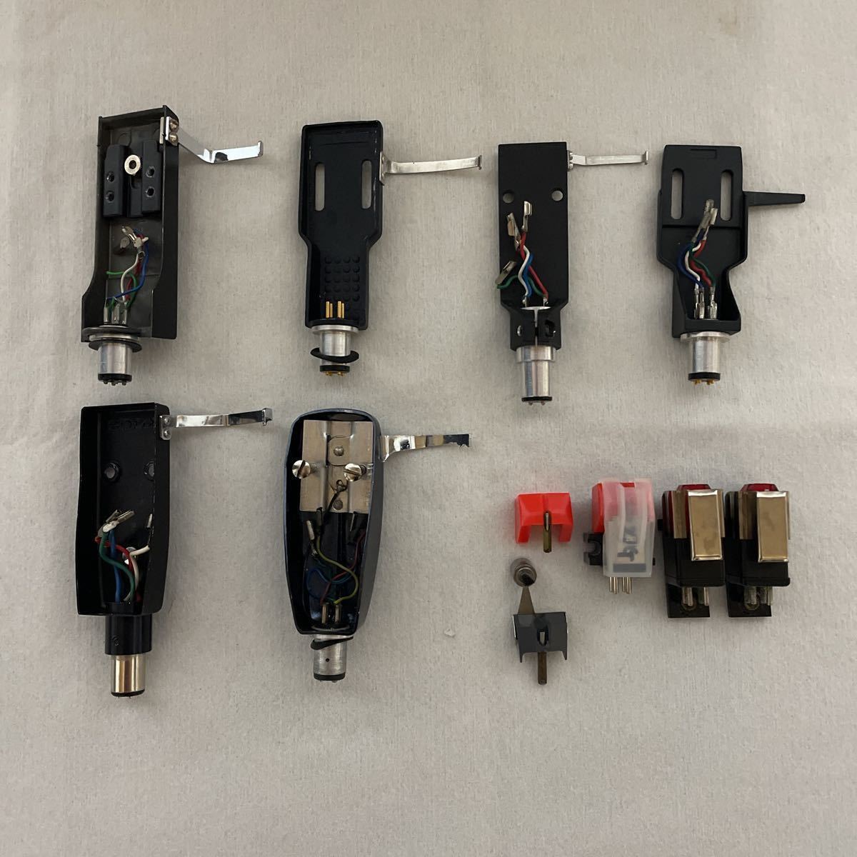 SONY ヘッドシェル 6個 針5個 ソニー PICKERING DUSTAMATIC(交換針  