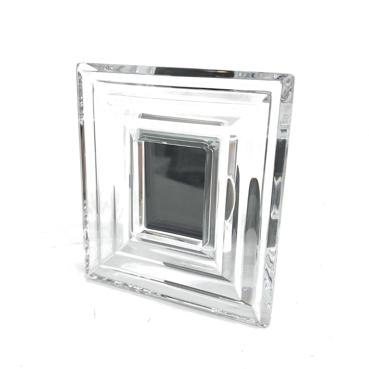 ◇Baccarat バカラ フォトフレーム ◇ クリア クリスタル インテリア 