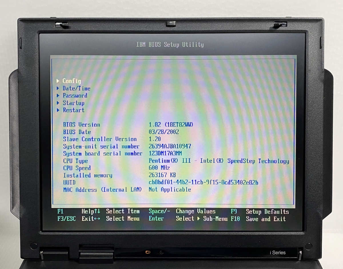 IBM ThinkPad S2632L1J ジャンク M ◎ ジャンク IBM ThinkPad 2639-4AJ