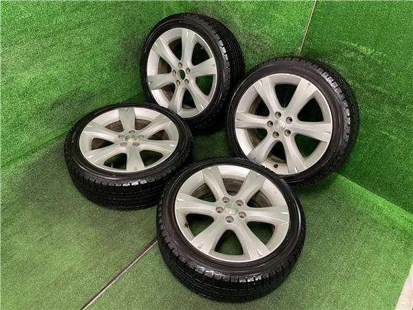 レガシィ等に スバル 純正 AW ヨコハマ ice GUARD iG50 PLUS 215/45R17 PCD100 5H 17×7J ハブ56 off55 売切!!