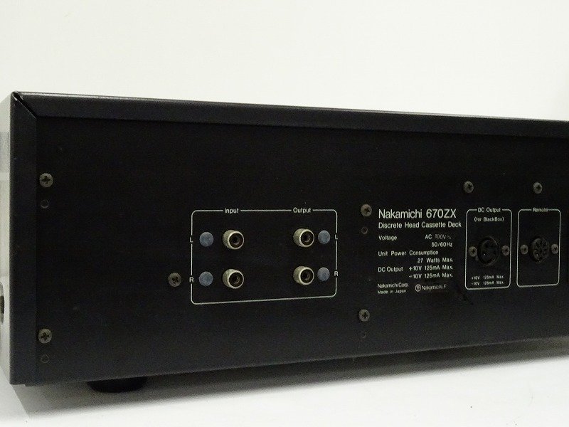 △▽Nakamichi 670ZX カセットデッキ ナカミチ△▽017019004J