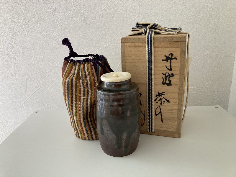 丹波焼 茶道具 2026年最新Yahoo!オークション 肩衝茶入 -森本陶谷の