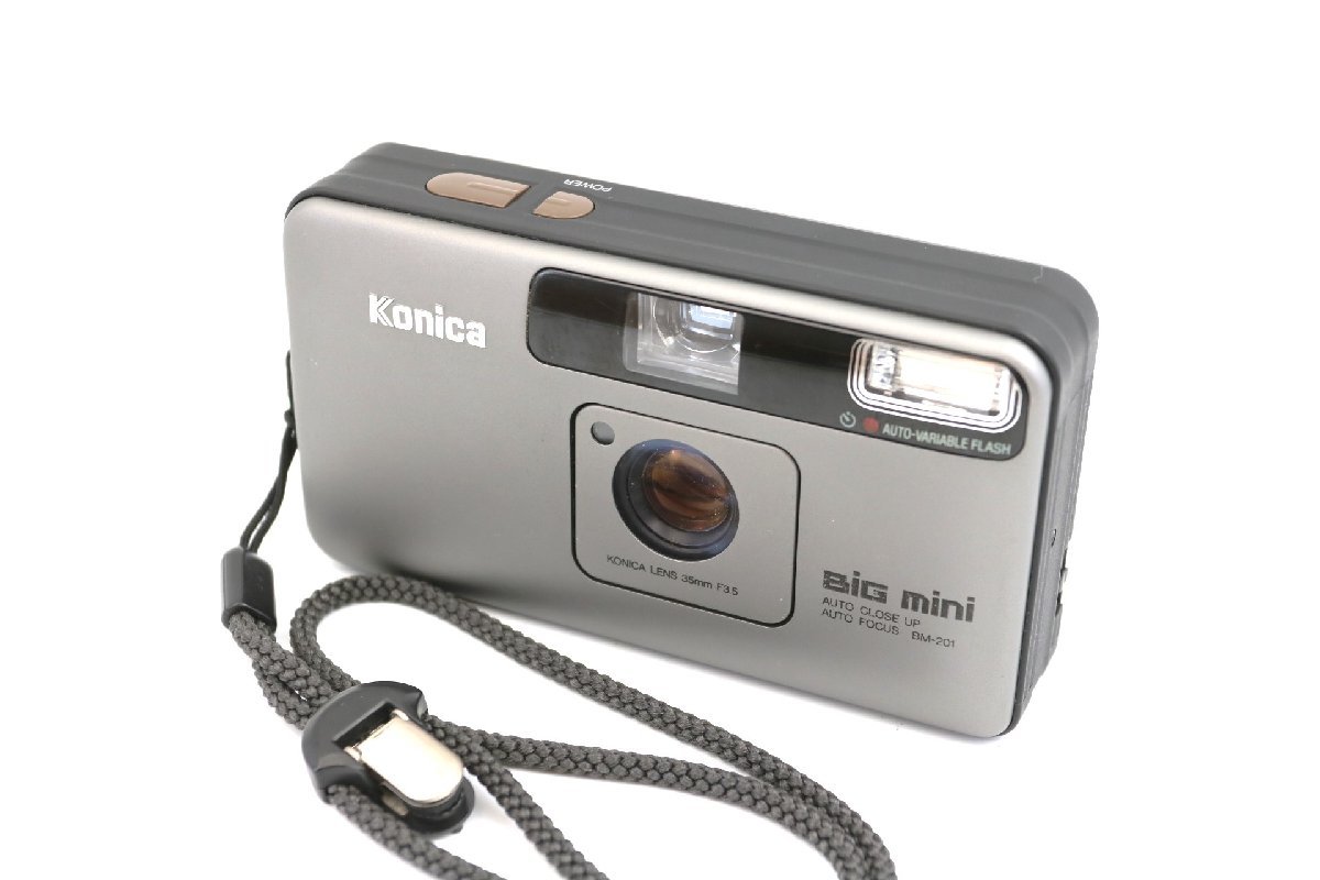 コニカ KONICA BIG mini BM-201 グレー ビッグミニ コンパクト