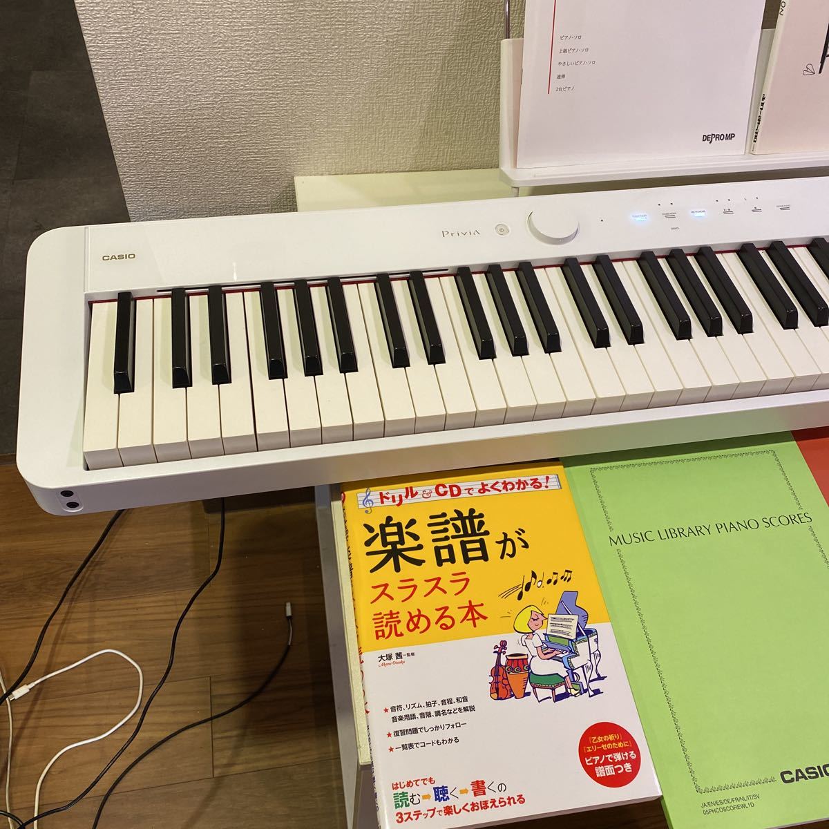 美品】直接引取限定！CASIO PX-S1100 電子ピアノ 2022年製 ホワイト 88 