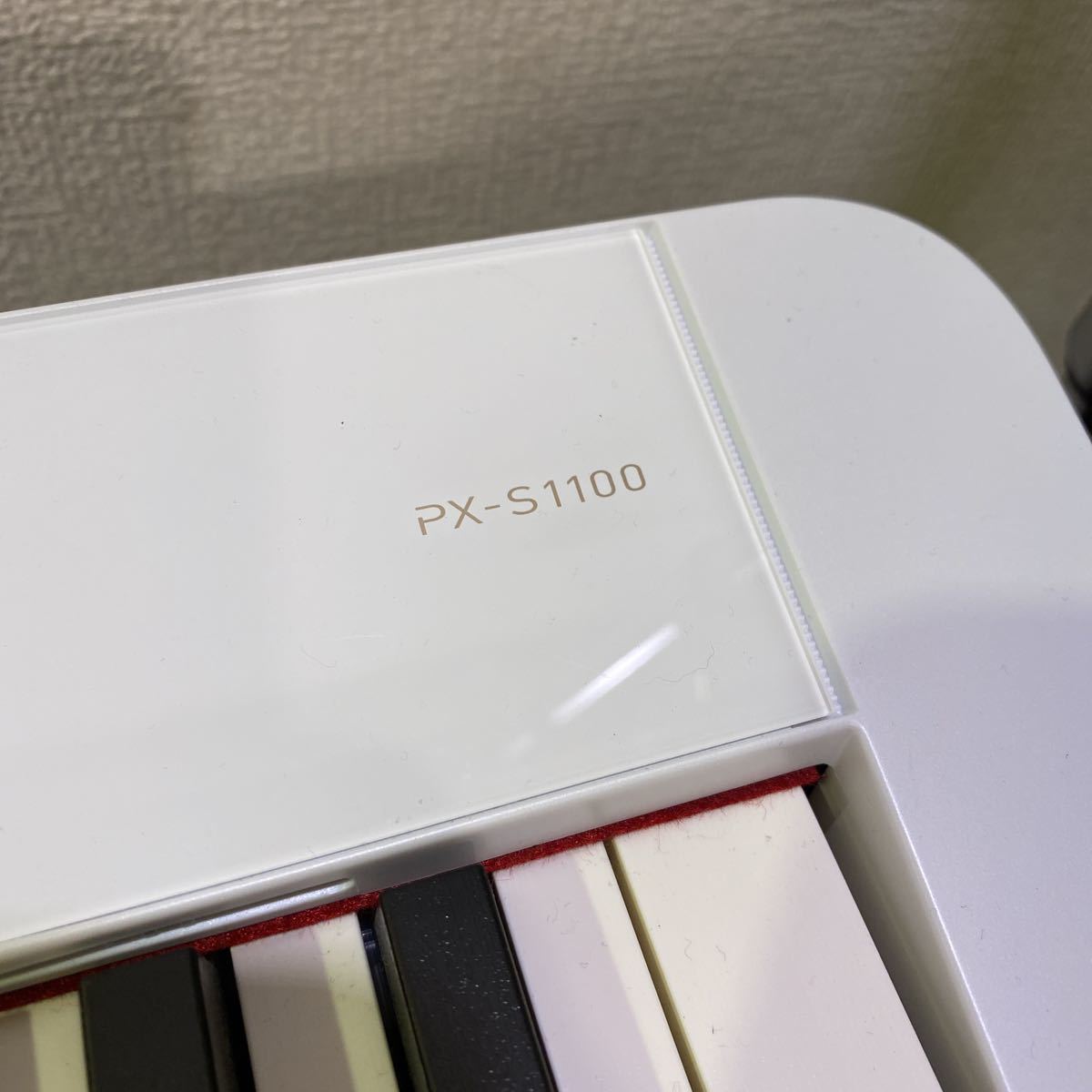 美品】直接引取限定！CASIO PX-S1100 電子ピアノ 2022年製 ホワイト 88 