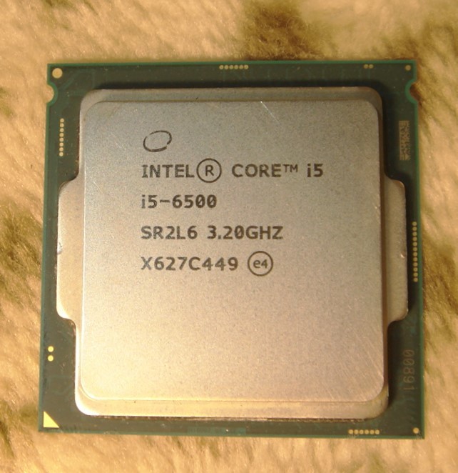 Processeur Intel Core I5-6500 SR2L6 - 3.2 GHz (boost 3.6 GHz) - 4 Cœurs - Socket LGA1151 - Occasion
