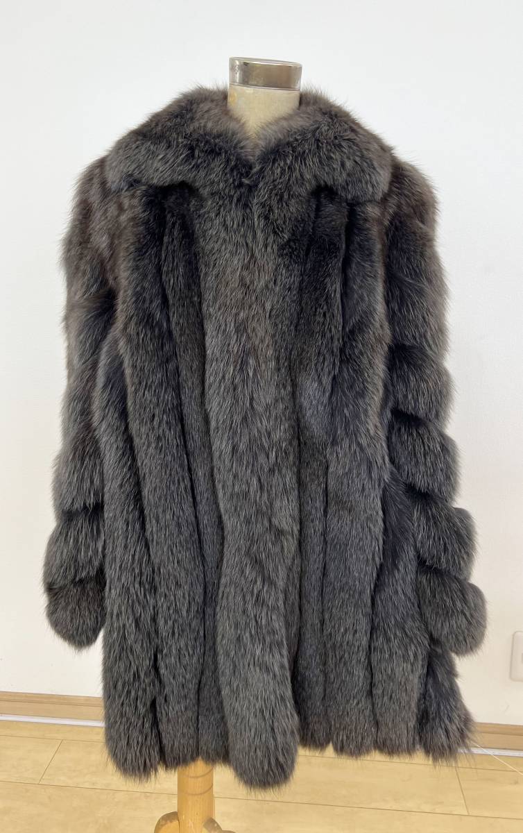 安い，HOT レアカラー フォックス デザインセミロングコート 85㎝ SAGAFOX(フォックス)｜売買されたオークション情報、yahooの商品情報をアーカイブ公開 - オークファン フォックス