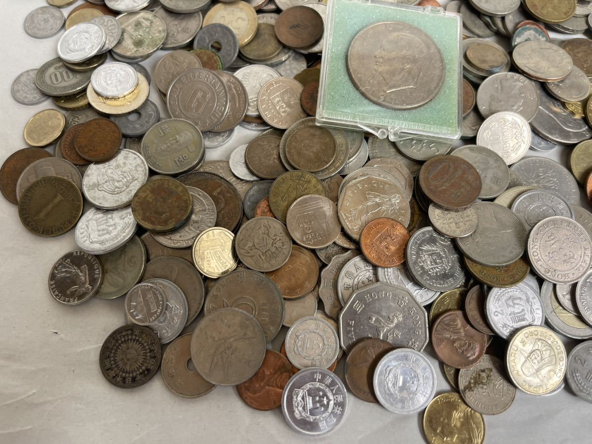 外貨 コイン 古銭 総重量約3.5kg ヨーロッパ アメリカ 中国 コロンビア 韓国 外国貨幣 長期保管品 80サイズ 古銭 ヨーロッパ 中国 外貨海外 コイン 約5.2kg）海外硬貨・古銭 3.6kg(ヨーロッパ)｜売買されたオークション