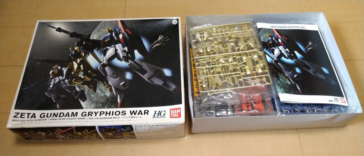 HGUC 1/144 機動戦士Zガンダ ゼータガンダム＋百式＋ガンダムMk-II 