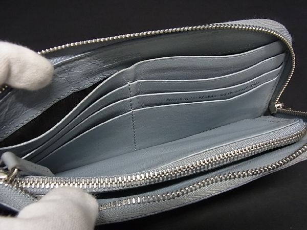 1円 JIL SANDER ジルサンダー レザー L字ファスナー 長財布 ウォレット