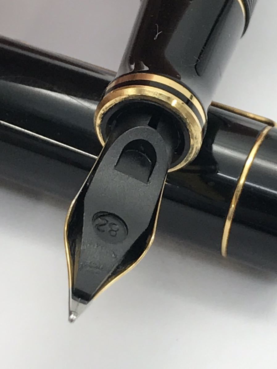 PARKER万年筆 ブラック ゴールド 18K　750　FRANCE PARKER万年筆 ブラック ゴールド 18K 750 FRANCE Parker - パーカー
