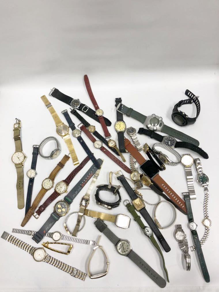 最終値下げ★【ジャンク】SEIKO RADO CITIZEN 他腕時計 まとめ① ◇【売り切り】腕時計まとめて42本 クォーツ、機械式 レディース