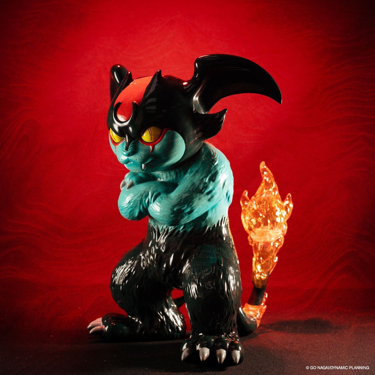 石黒亜矢子 デビルニャン UNBOX JAPAN デビルマン Devilman ソフビ