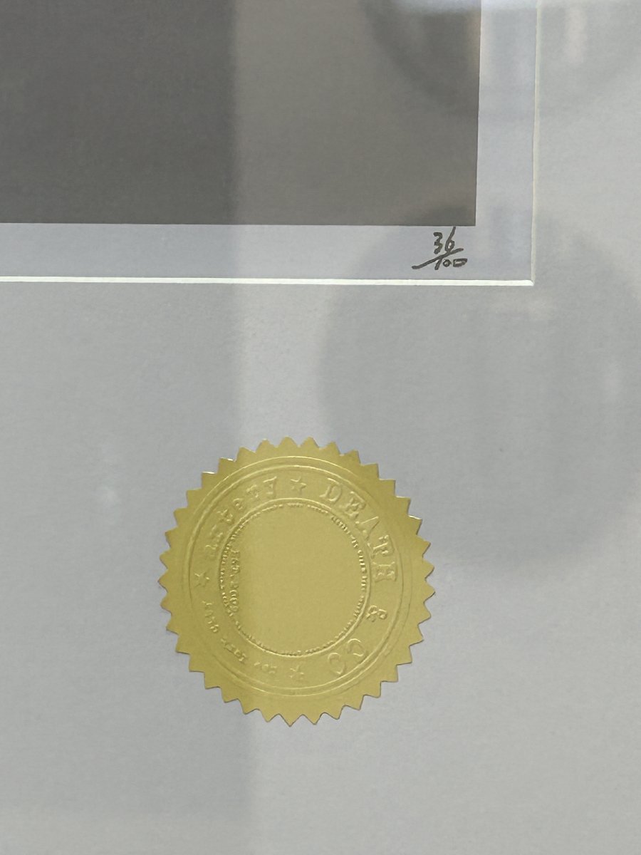 DEATH NYC 額付き 世界限定100枚 アートポスタ マリリン・モンロー