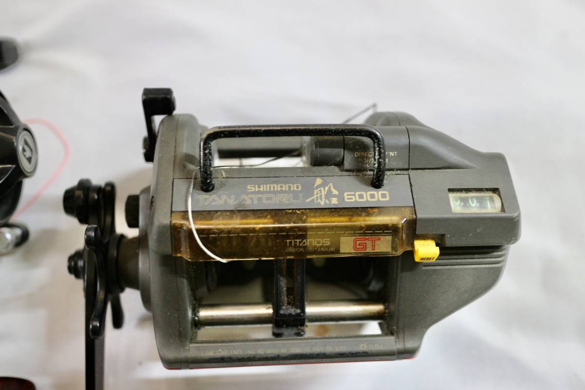 6077 リール 5点 まとめ シマノ TANATORU 船 6000/OLYMPIC