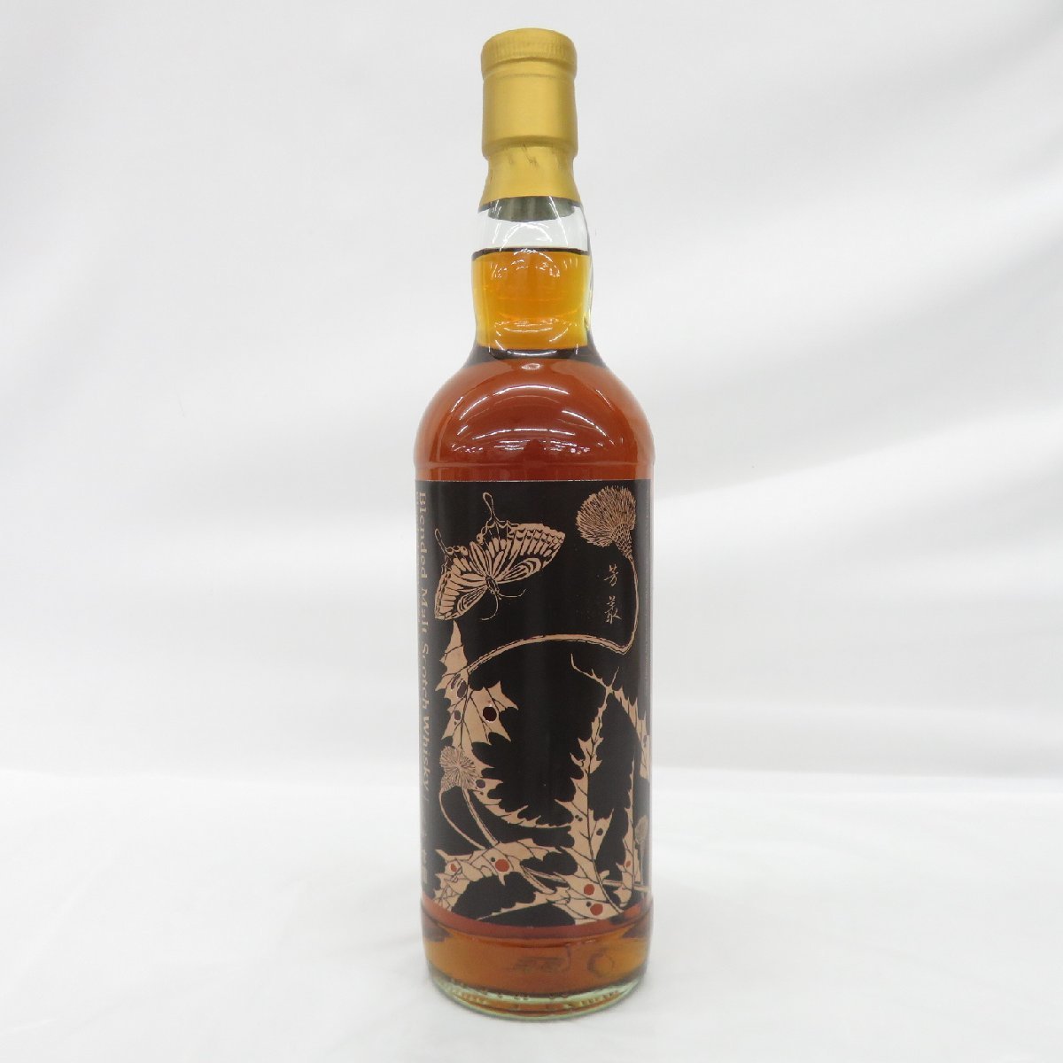 【未開栓】ウイスキーミュウ ブレンデッドモルト 19年 2001-2021 伊藤若冲 玄圃瑤華 薊 ウイスキー 700ml 45.7% 836118514 0704