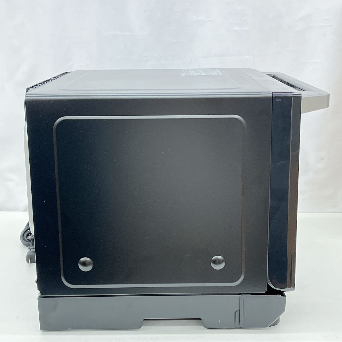 アイリスオーヤマ 過熱水蒸気オーブンレンジ 23L ブラック PSOM-23V-B 